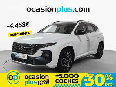 Usado Hyundai Tucson N Line 150 CV (110 kW) 2023 Blanco SUV