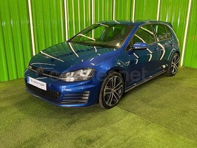 Usado VW Golf VII GTD 184 CV (135 kW) 2014 Azul Berlina