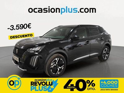 Usado Peugeot 2008 Allure 100 CV (73 kW) 2025 Negro SUV