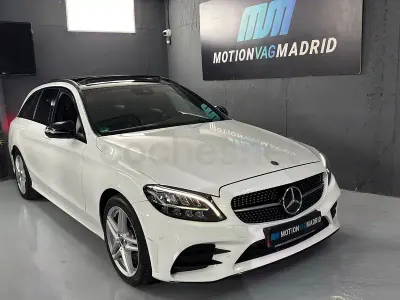 Usado Mercedes C200 184 CV (135 kW) 2019 Blanco Familiar