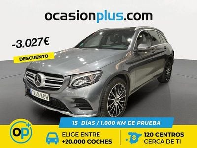 Gris Usado 2017 Mercedes GLC250 SUV | 29.954 € (Precio justo)