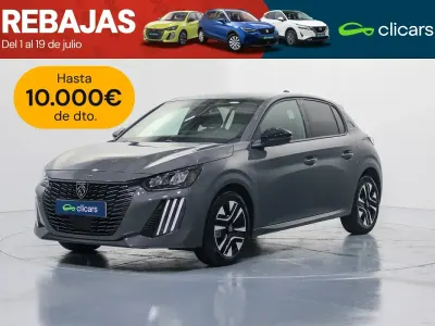 Nuevo Peugeot 208 Allure 100 CV (73 kW) 2025 Gris Utilitario