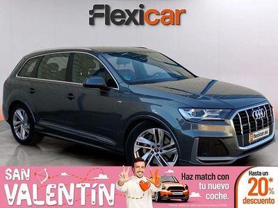 Gris Usado 2021 Audi Q7 S-Line SUV | 48.690 € (Un poco caro)