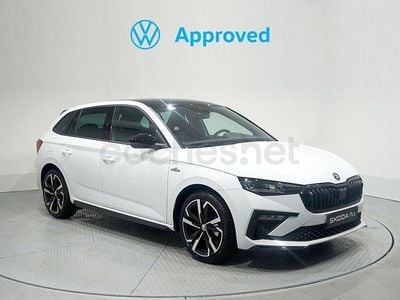 Usado Skoda Scala Monte Carlo 115 CV (84 kW) 2025 Blanco Utilitario