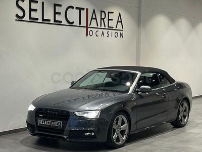 Usado Audi A5 Cabriolet S-Line 190 CV (139 kW) 2015 Gris / plata Descapotable