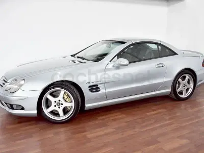 Käytetty Mercedes SL55 AMG AMG 500 HP (367 kW) 2002 Harmaa Avoauto