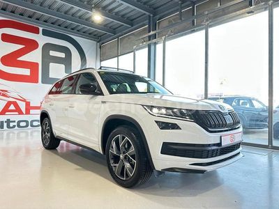 Blanco Usado 2020 Skoda Kodiaq SportLine SUV | 20.900 € (Precio justo)