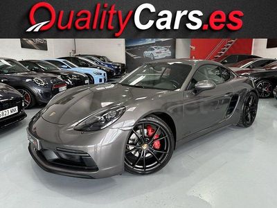 Usado Porsche 718 Cayman GTS 365 CV (268 kW) 2018 Gris / plata Coupe