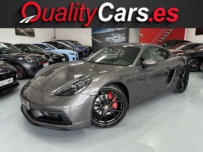 Usado Porsche 718 Cayman GTS 365 CV (268 kW) 2018 Gris / plata Coupe