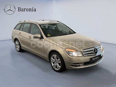 Beige Usado 2015 Mercedes C200 Elegance Familiar | 11.990 € (Precio justo)
