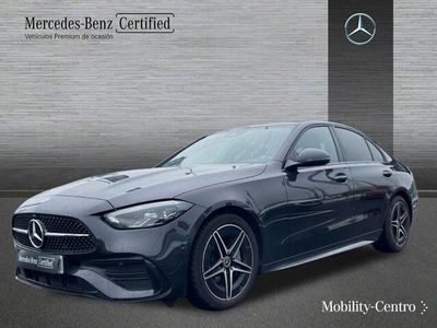 Usado Mercedes C220 199 CV (146 kW) 2022 Verde Berlina