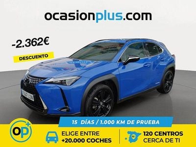 Azul Usado 2021 Lexus UX 250h Luxury Line SUV | 25.990 € (Precio justo)