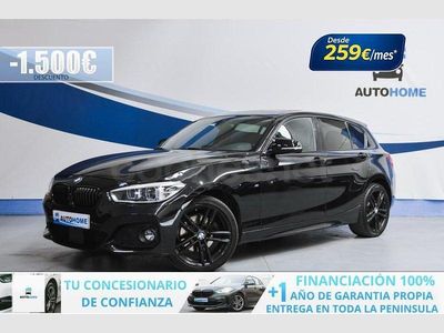 Usado BMW 120 190 CV (139 kW) 2018 Negro Utilitario