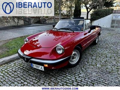 Rojo Usado 1988 Alfa Romeo Spider Descapotable | 20.890 €