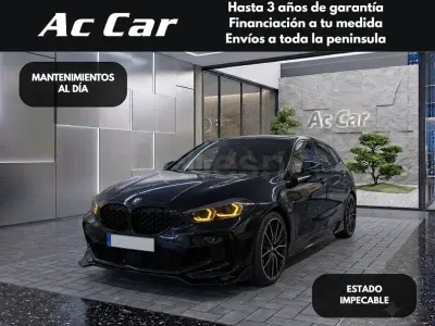 Usado BMW M135 M Sport 306 CV (225 kW) 2022 Negro Utilitario