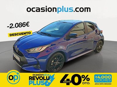 Usado Toyota Yaris Hybrid Style 116 CV (85 kW) 2022 Azul