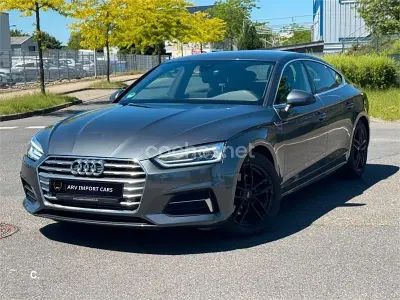 Usado Audi A5 Sportback Sport 190 CV (139 kW) 2018 Gris / plata Utilitario