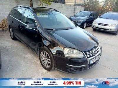 Usado VW Golf V Edition 105 CV (77 kW) 2009 Negro Familiar