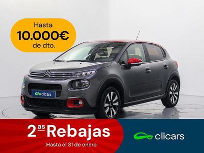 Gris Usado 2018 Citroën C3 Feel Berlina | 8190 € (Precio justo)