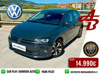 Usado VW Polo Advance 95 CV (69 kW) 2021 Gris Utilitario