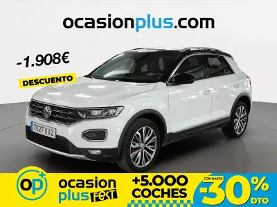 Usado VW T-Roc Sportline 150 CV (110 kW) 2019 Blanco SUV