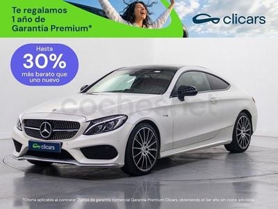 Usado Mercedes C43 AMG 367 CV (269 kW) 2018 Blanco Coupe
