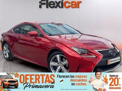 Usado Lexus RC300h Executive Line 223 CV (164 kW) 2015 Rojo Coupe