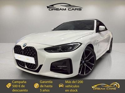 Usado BMW 420 Shadowline 184 CV (135 kW) 2023 Blanco Descapotable