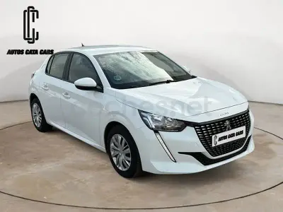 Usado Peugeot 208 Active 100 CV (73 kW) 2021 Blanco Utilitario