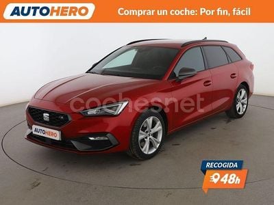 Rojo Usado 2022 Seat Leon FR Familiar | 20.699 € (Precio justo)
