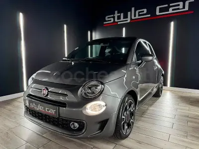 Usado Fiat 500C Sport 70 CV (51 kW) 2022 Gris / plata Descapotable