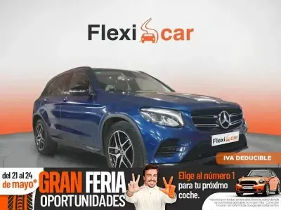 Käytetty Mercedes GLC220 170 HP (125 kW) 2019 Sininen Katumaasturi