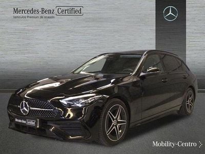 Usado Mercedes C220 199 CV (146 kW) 2024 Negro Familiar