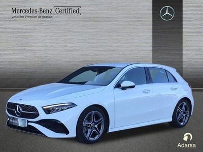 Blanco polar Usado 2024 Mercedes A200 AMG line Berlina | 36.000 € (Precio justo)