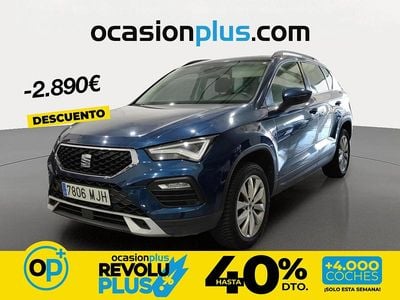 Usado Seat Ateca Style 150 CV (110 kW) 2023 Azul SUV