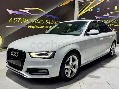 Usado Audi A4 S-Line 150 CV (110 kW) 2015 Blanco Berlina