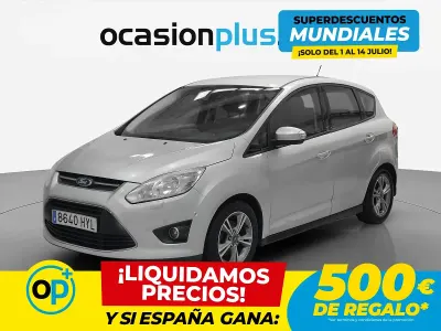 Usado Ford C-MAX Trend 116 CV (85 kW) 2014 Gris Monovolumen