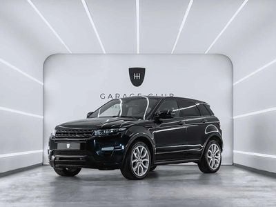 Begagnad Land Rover Range Rover evoque Dynamic 190 HK (139 kW) 2012 Svart SUV