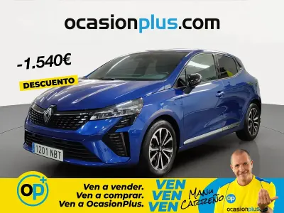 Usado Renault Clio V Techno 100 CV (73 kW) 2025 Azul Berlina