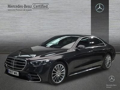 Gris grafito Usado 2023 Mercedes S350 AMG line Berlina | 86.900 € (Caro)