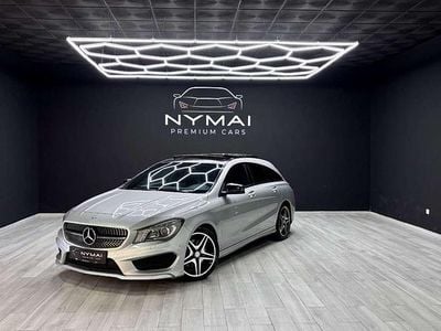 Gris Usado 2015 Mercedes CLA220 Shooting Brake AMG line Familiar | 20.495 € (Un poco caro)