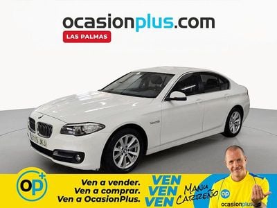 Usado BMW 520 190 CV (139 kW) 2015 Blanco Berlina