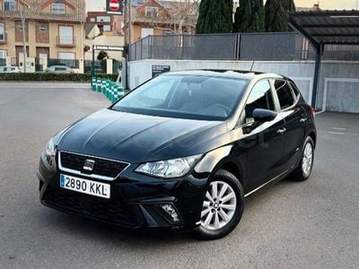 Begagnad Seat Ibiza Style 75 HK (55 kW) 2018 Svart Halvkombi