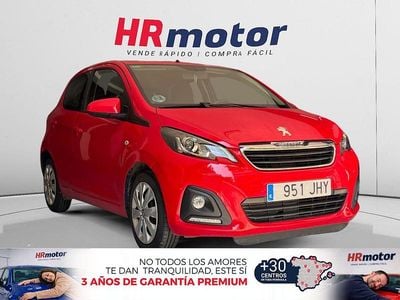 Usado Peugeot 108 Active 82 CV (60 kW) 2015 Rojo Utilitario