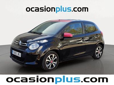 Usado Citroën C1 Feel 82 CV (60 kW) 2017 Negro Utilitario