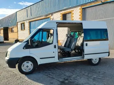 Brugt Ford Transit 115 HK (84 kW) 2009 Hvid Stationcar
