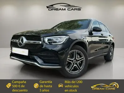 Usado Mercedes GLC300e 306 CV (225 kW) 2022 Negro SUV