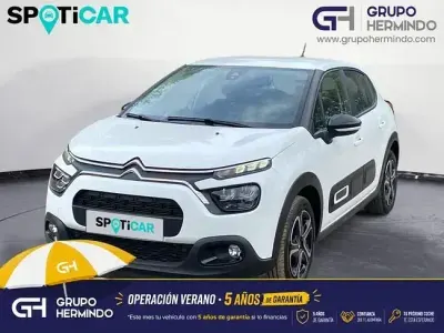 Usado Citroën C3 Feel 102 CV (75 kW) 2022 Blanco Utilitario