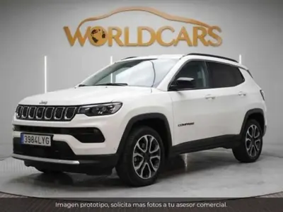 Usado Jeep Compass Limited 131 CV (96 kW) 2022 Blanco SUV