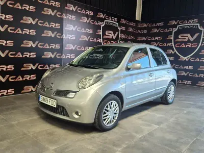 Usado Nissan Micra Acenta 86 CV (63 kW) 2006 Gris / plata Berlina